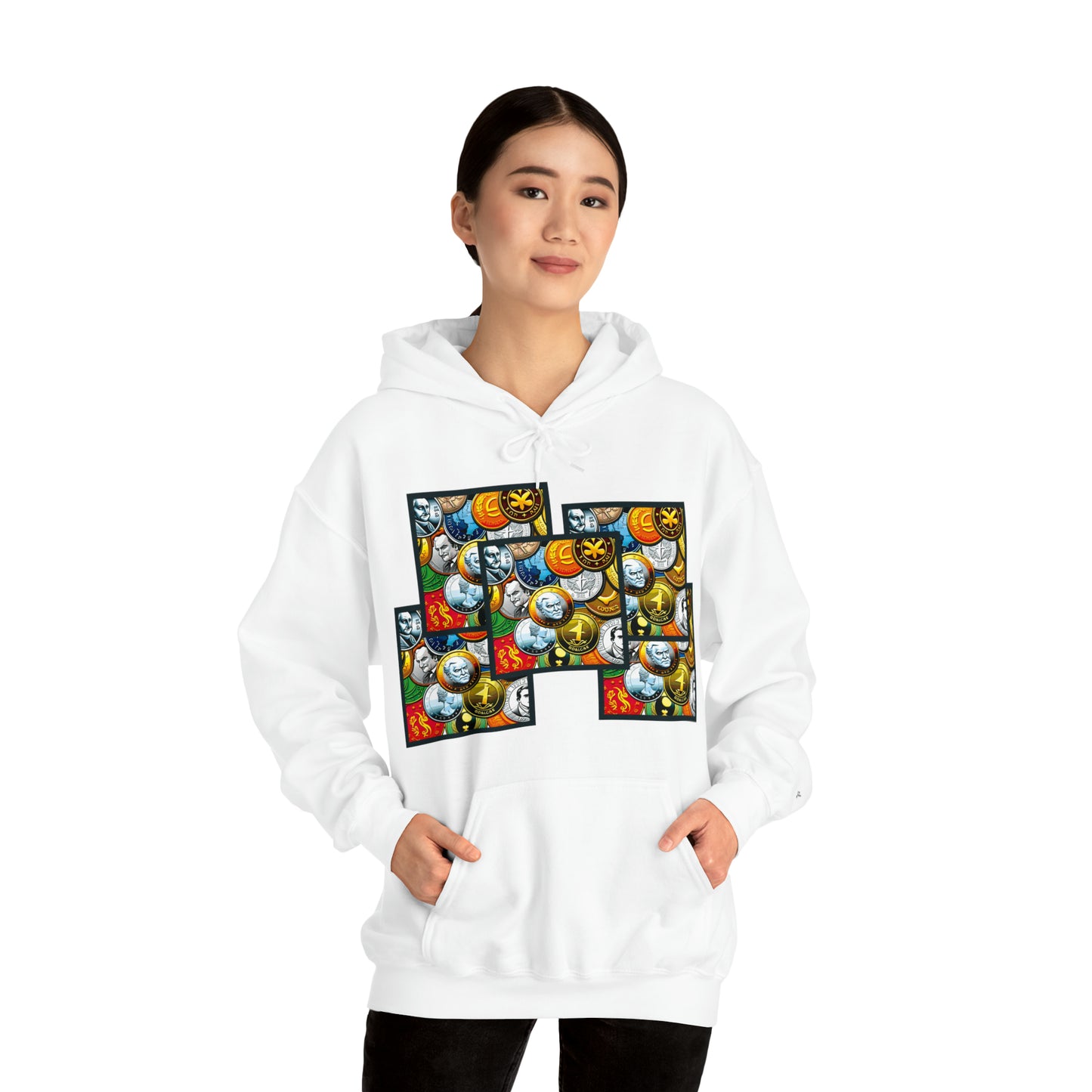 NINE Unisex Heavy Blend™ Hooded Sweatshirt