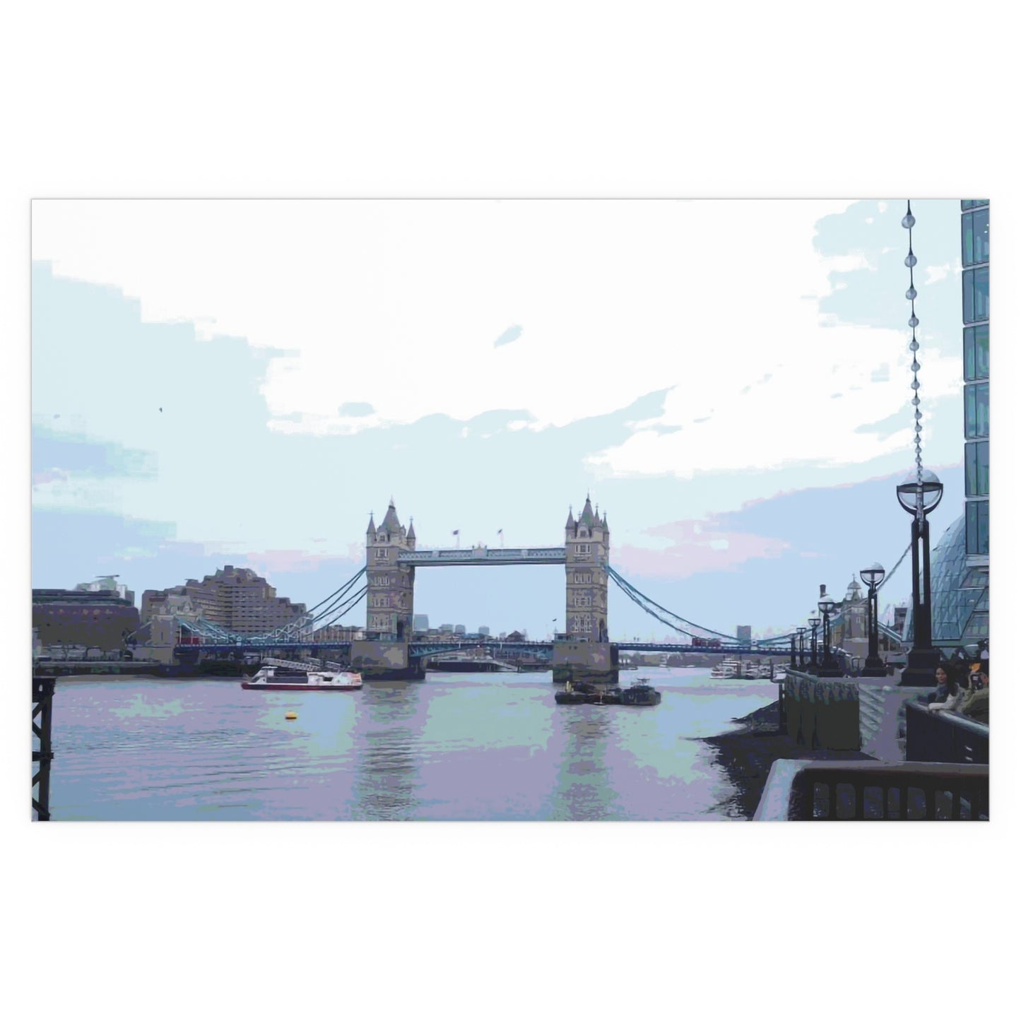 London-HP-5 Indoor and Outdoor Silk Posters