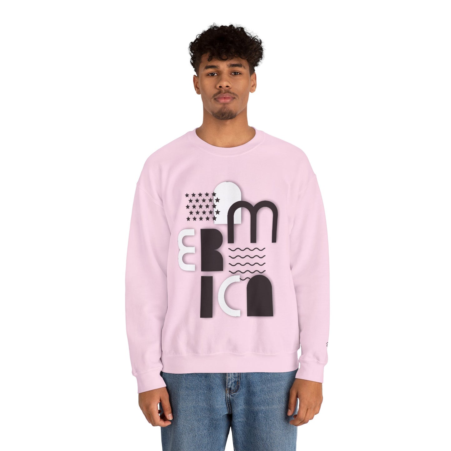 % AMERICA Unisex Heavy Blend™ Crewneck Sweatshirt