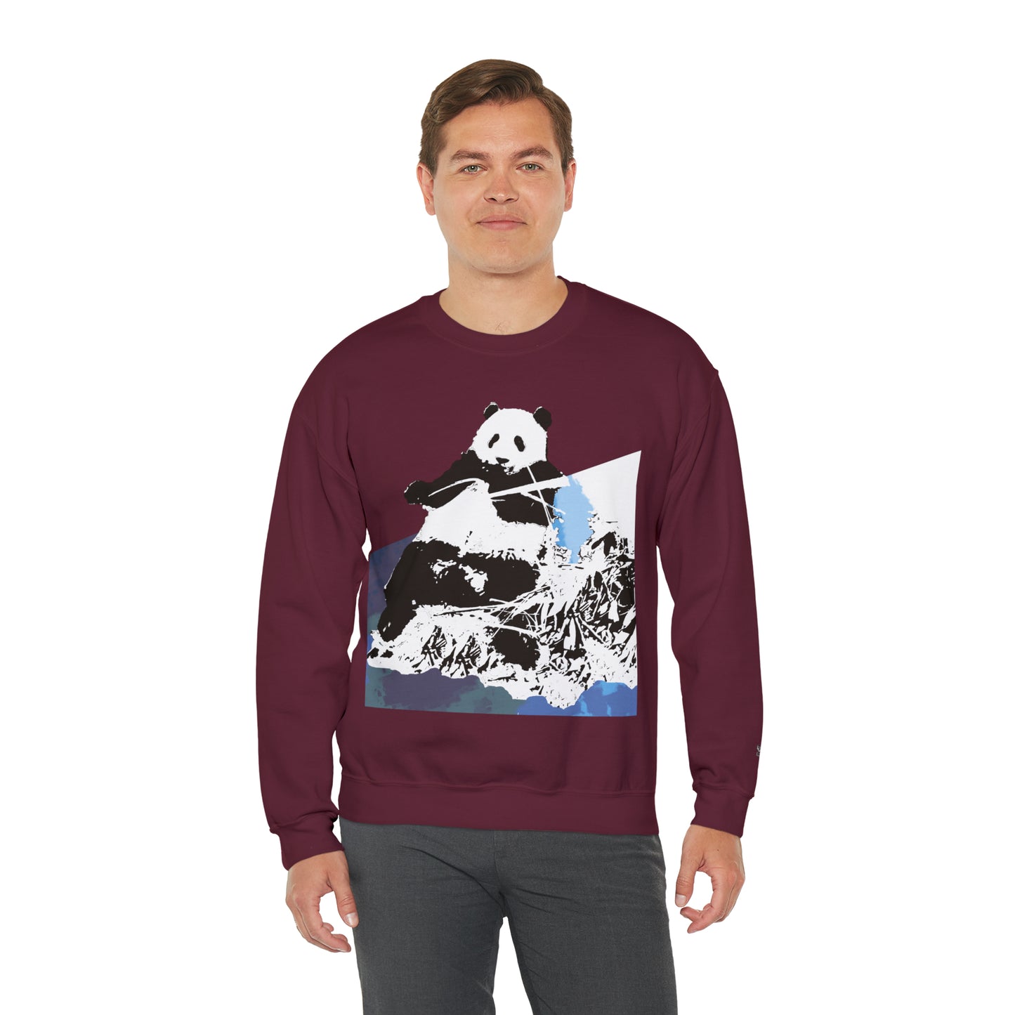 CP-Panda Unisex Heavy Blend™ Crewneck Sweatshirt