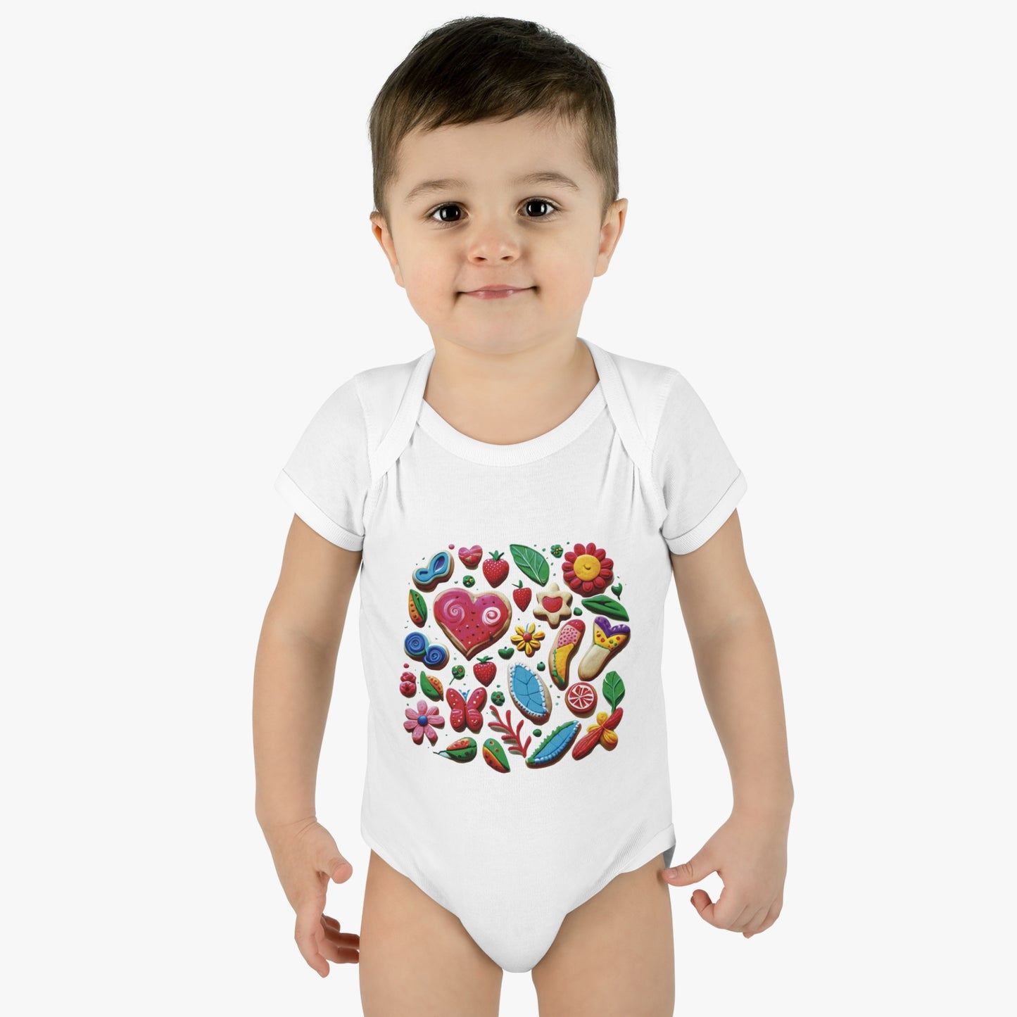 Body-3 Infant Baby Rib Bodysuit