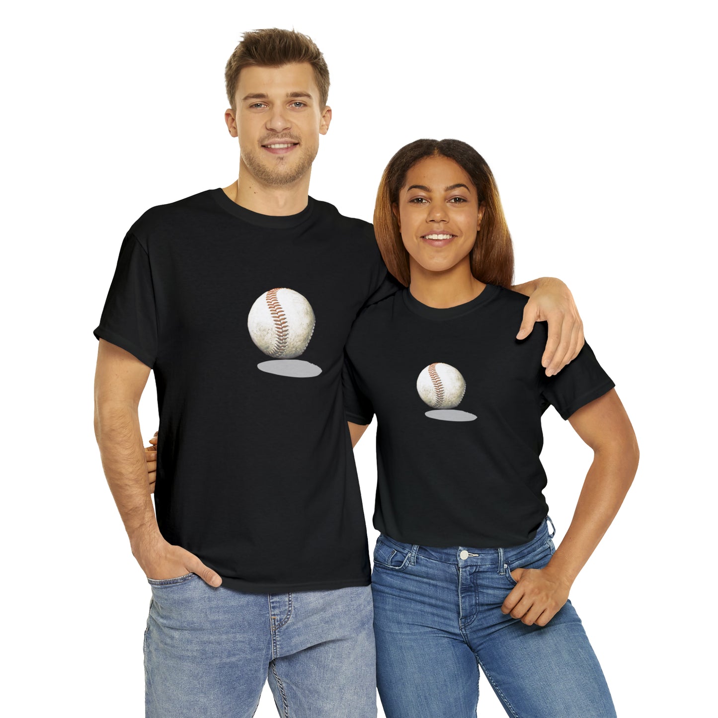 BaseBall Unisex Heavy Cotton Tee