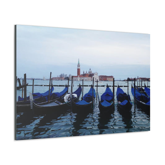 Boat-Venice Canvas Gallery Wraps