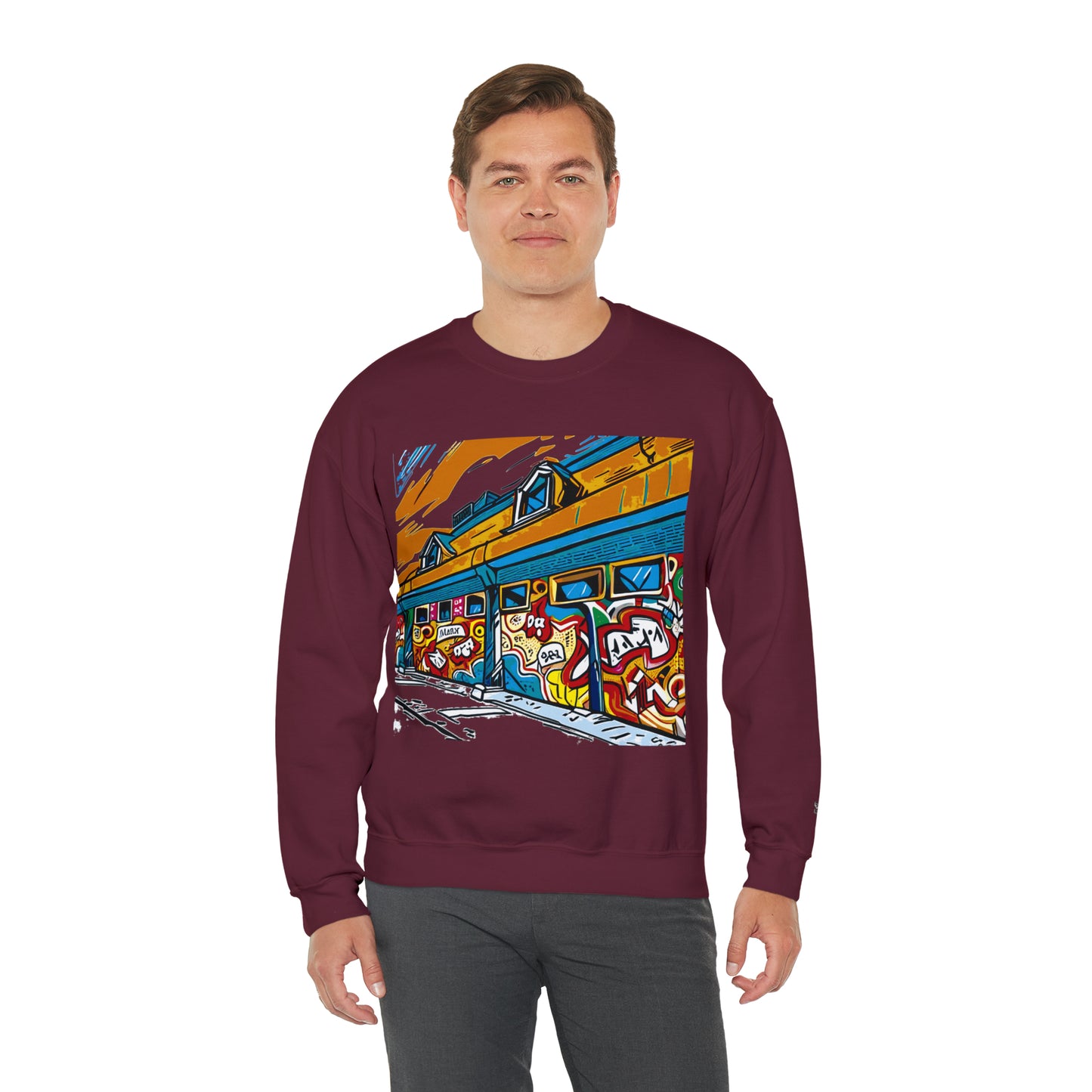 SIXTEENp1 Unisex Heavy Blend™ Crewneck Sweatshirt