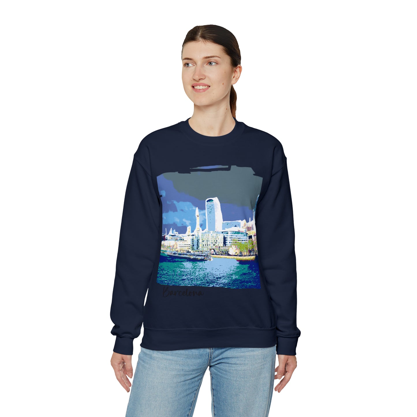 CP-BarcelonaC Unisex Heavy Blend™ Crewneck Sweatshirt