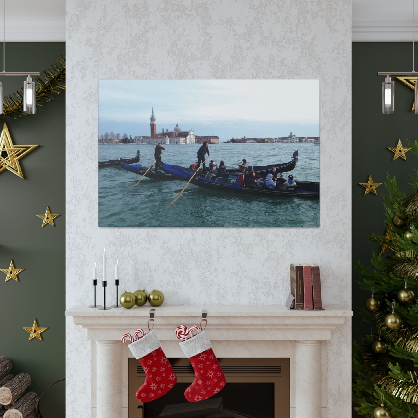 Boat-Venice-7 Canvas Gallery Wraps