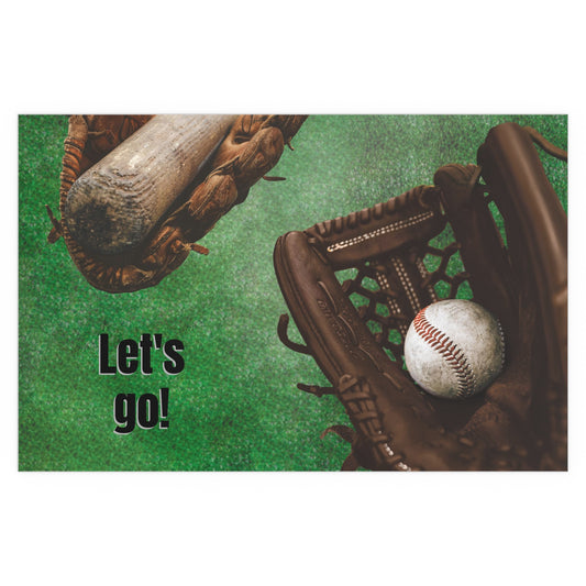 BaseBall-HP Indoor and Outdoor Silk Posters