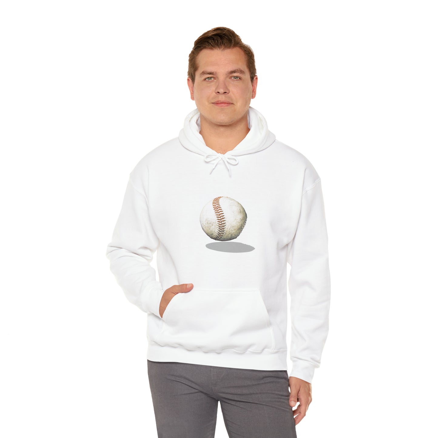 BaseBall-2 Unisex Heavy Blend™ Hooded Sweatshirt