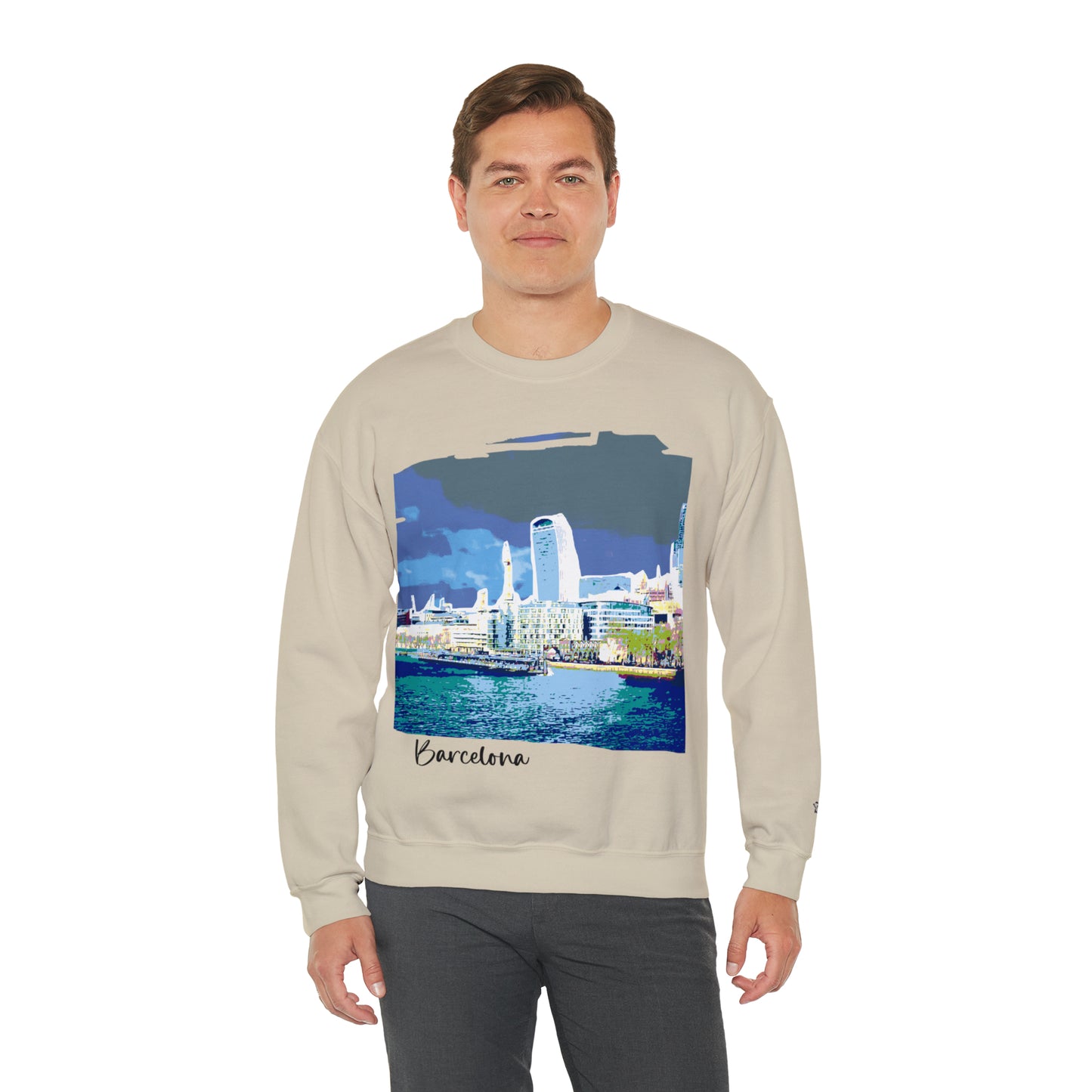 CP-BarcelonaC Unisex Heavy Blend™ Crewneck Sweatshirt