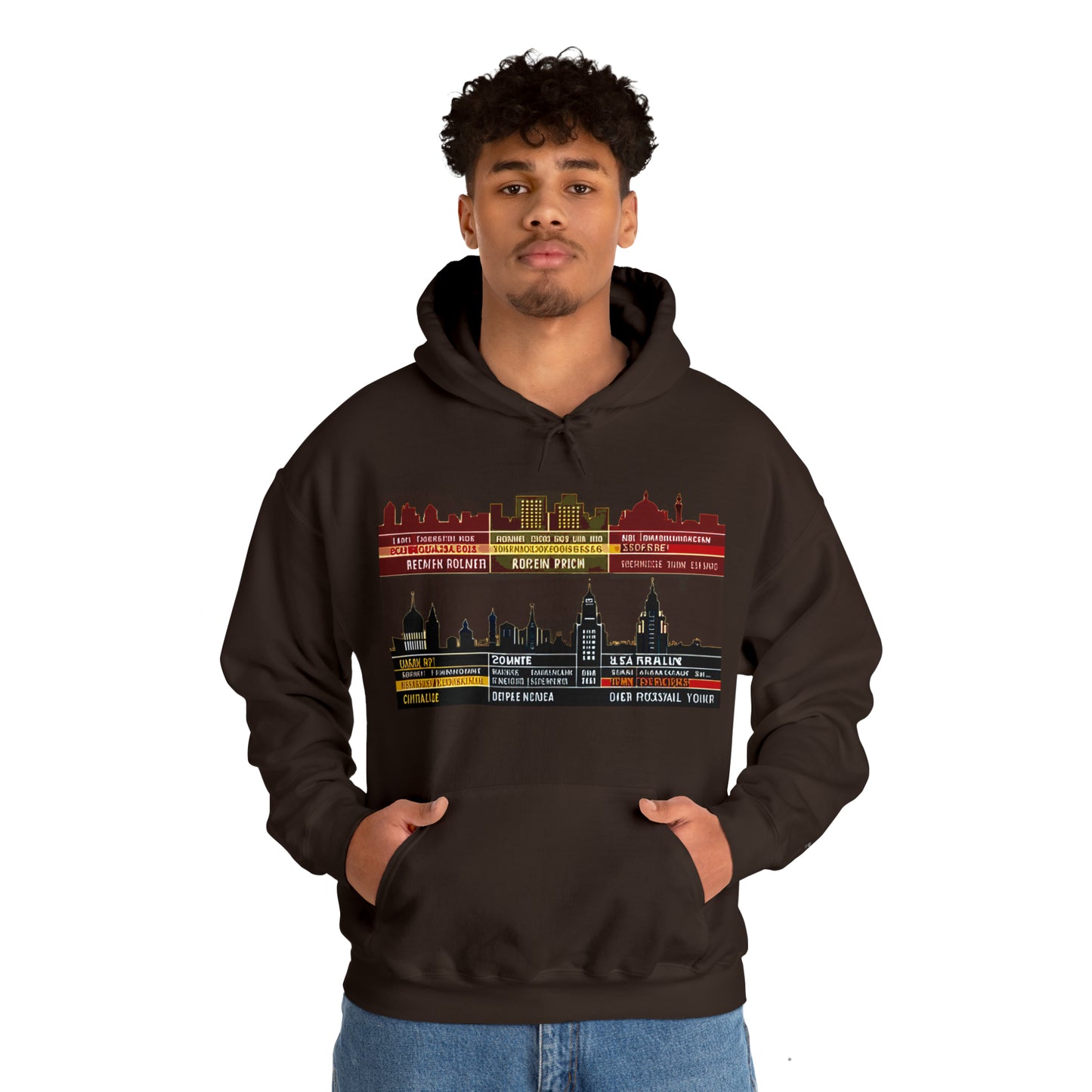 FORTY7 Unisex Heavy Blend™ Hooded Sweatshirt