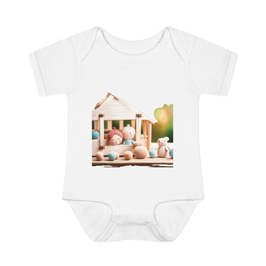 % BB-56.1 Infant Baby Rib Bodysuit