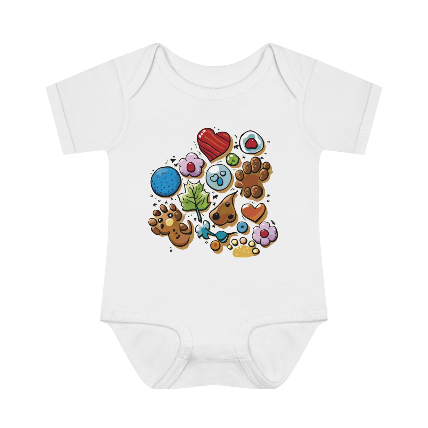 BB-19.1 Infant Baby Rib Bodysuit