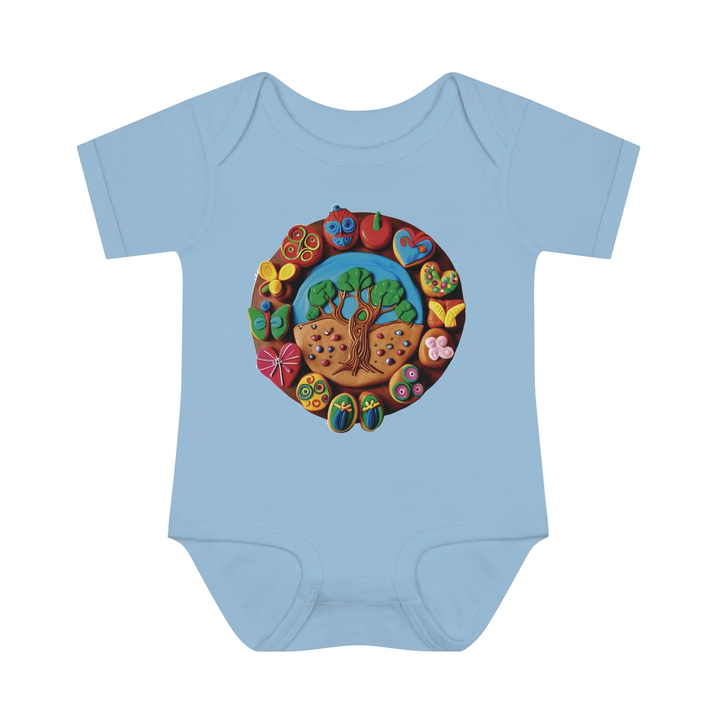 BB-34 Infant Baby Rib Bodysuit