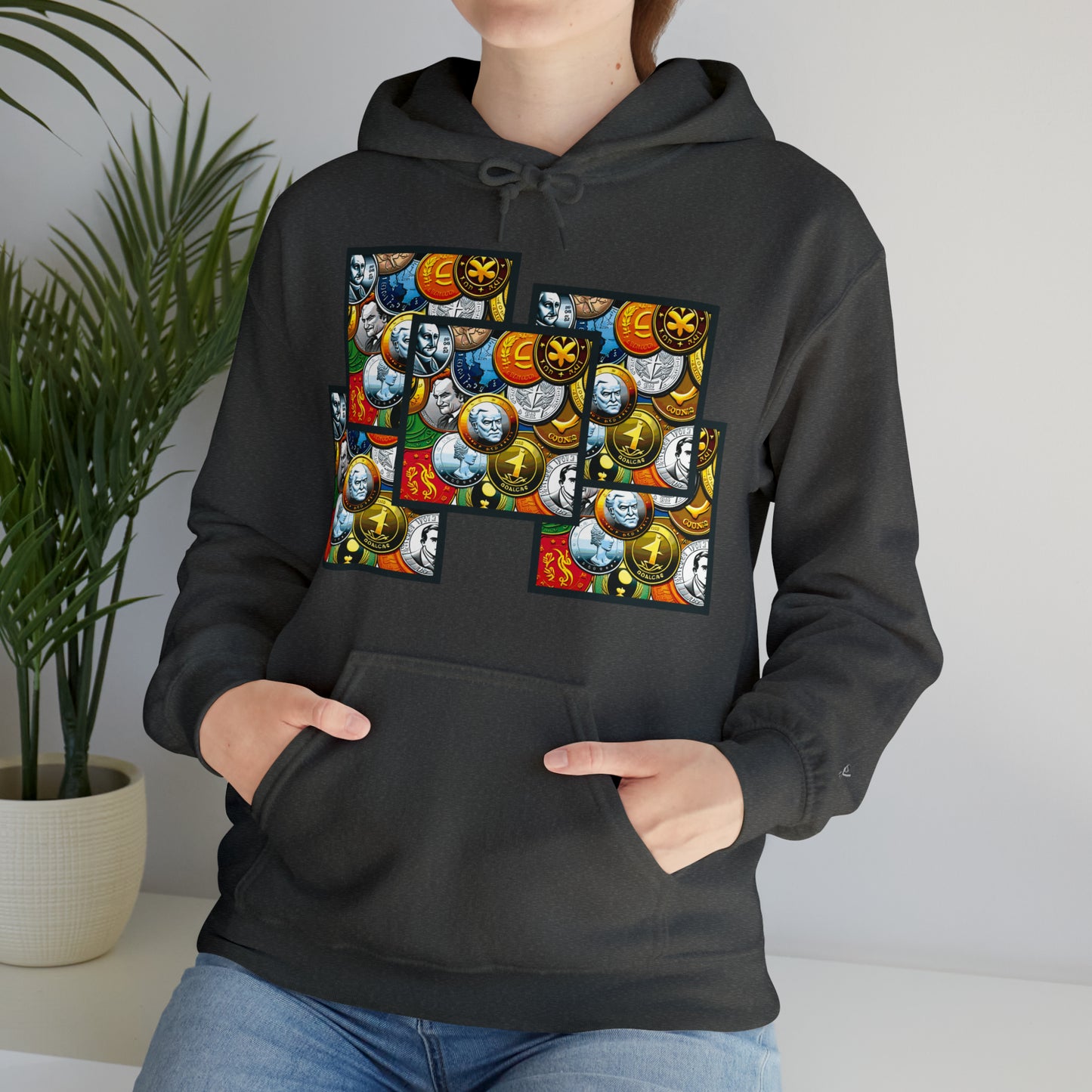 NINE Unisex Heavy Blend™ Hooded Sweatshirt