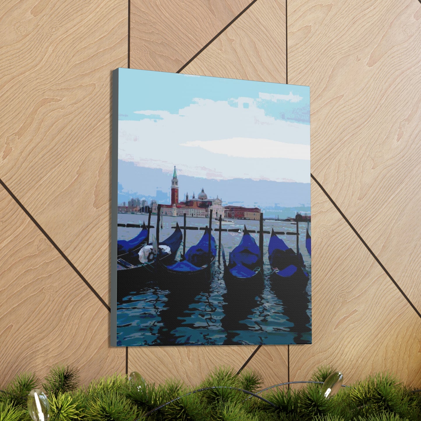 Boat Venice-8 Canvas Gallery Wraps