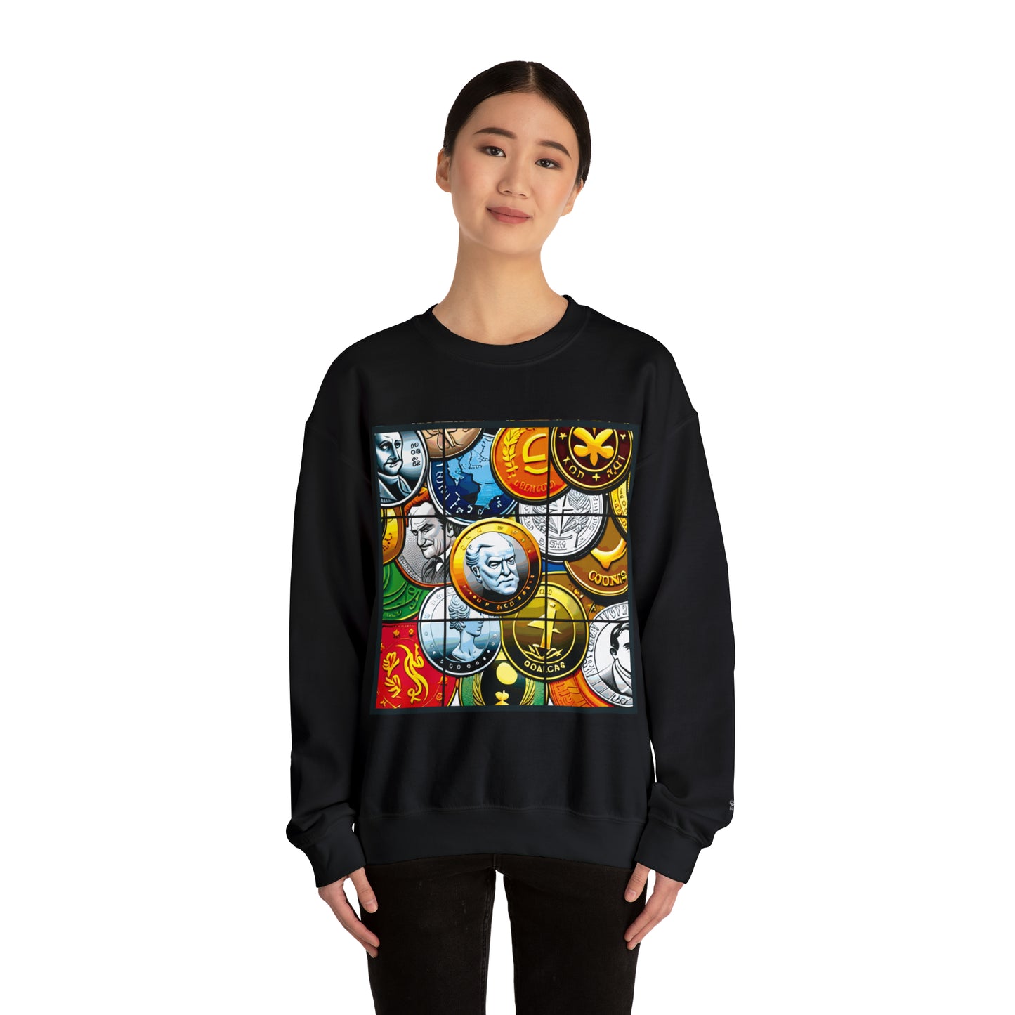 NINE Unisex Heavy Blend™ Crewneck Sweatshirt