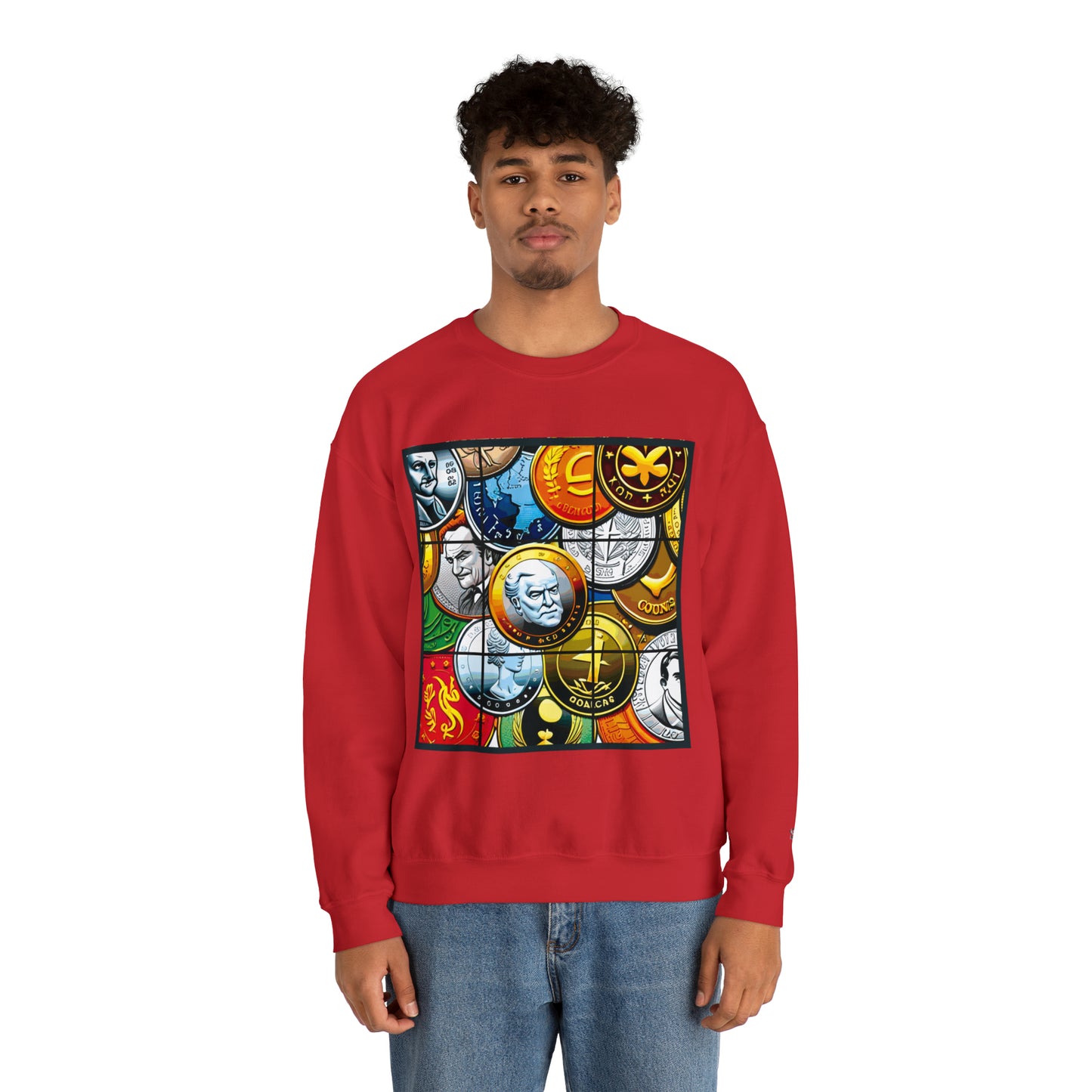 NINE Unisex Heavy Blend™ Crewneck Sweatshirt