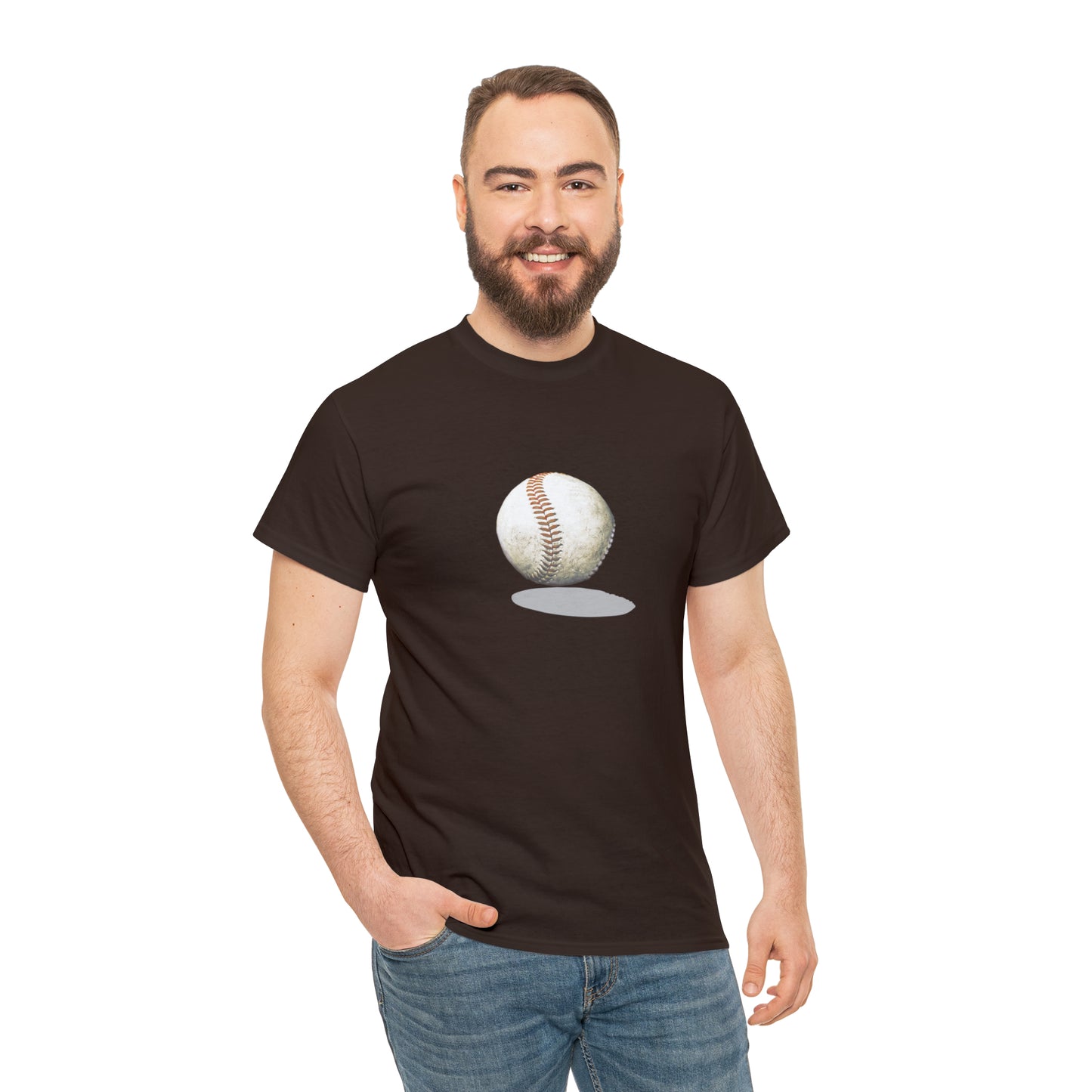 BaseBall Unisex Heavy Cotton Tee