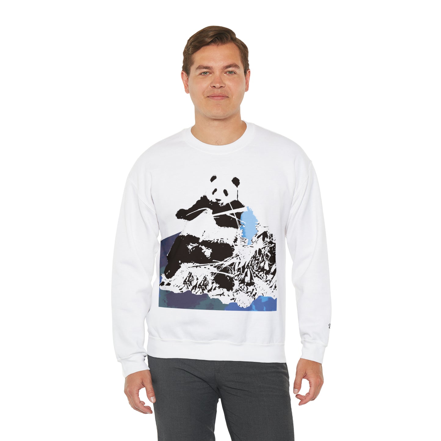 CP-Panda Unisex Heavy Blend™ Crewneck Sweatshirt