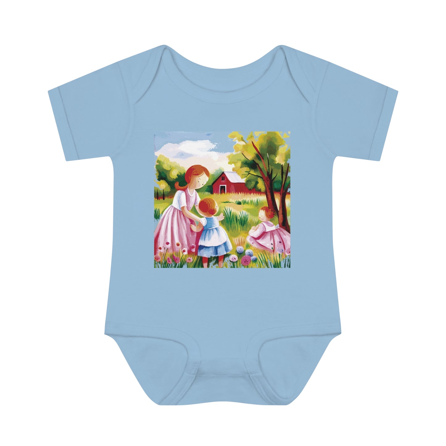 BB-24.1 Infant Baby Rib Bodysuit