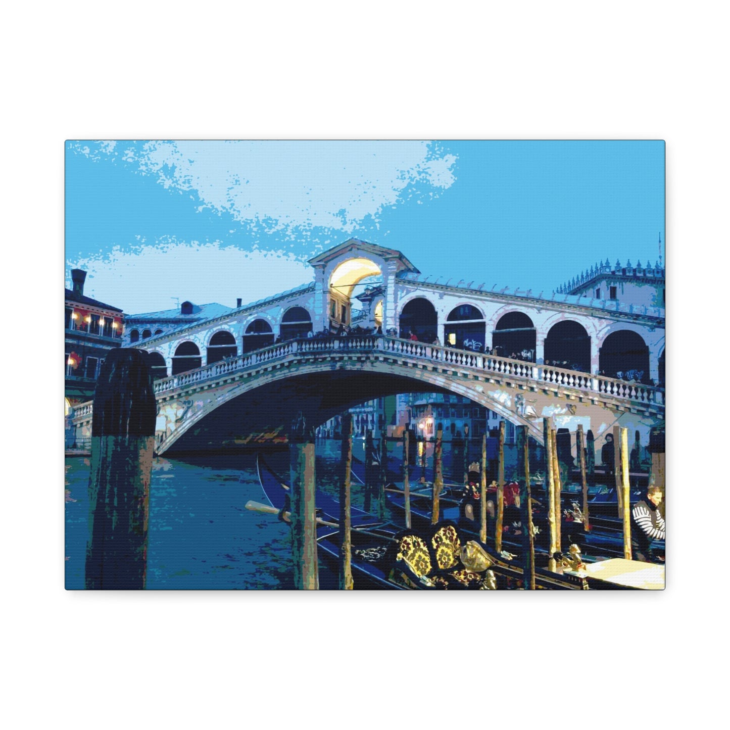 Boat-Venice-4 Canvas Gallery Wraps