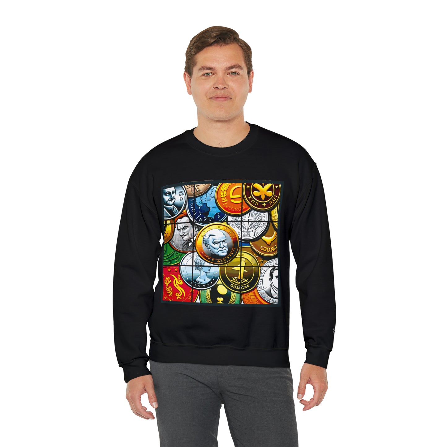 NINE Unisex Heavy Blend™ Crewneck Sweatshirt