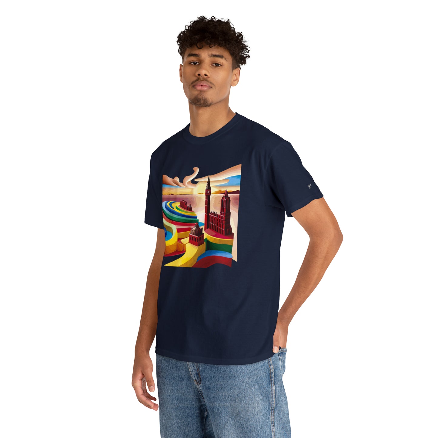 THREEp1 Unisex Heavy Cotton Tee