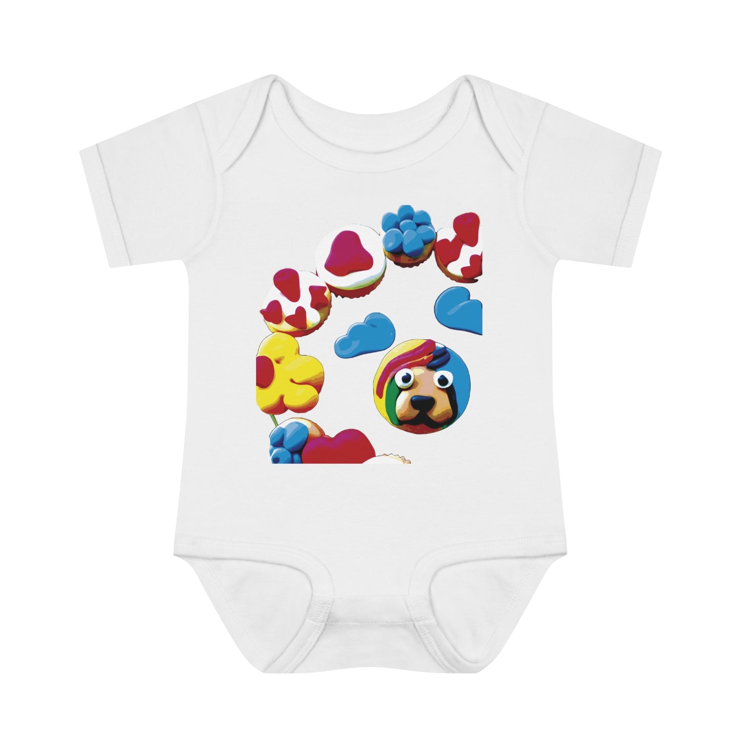 BB-12.2 Infant Baby Rib Bodysuit