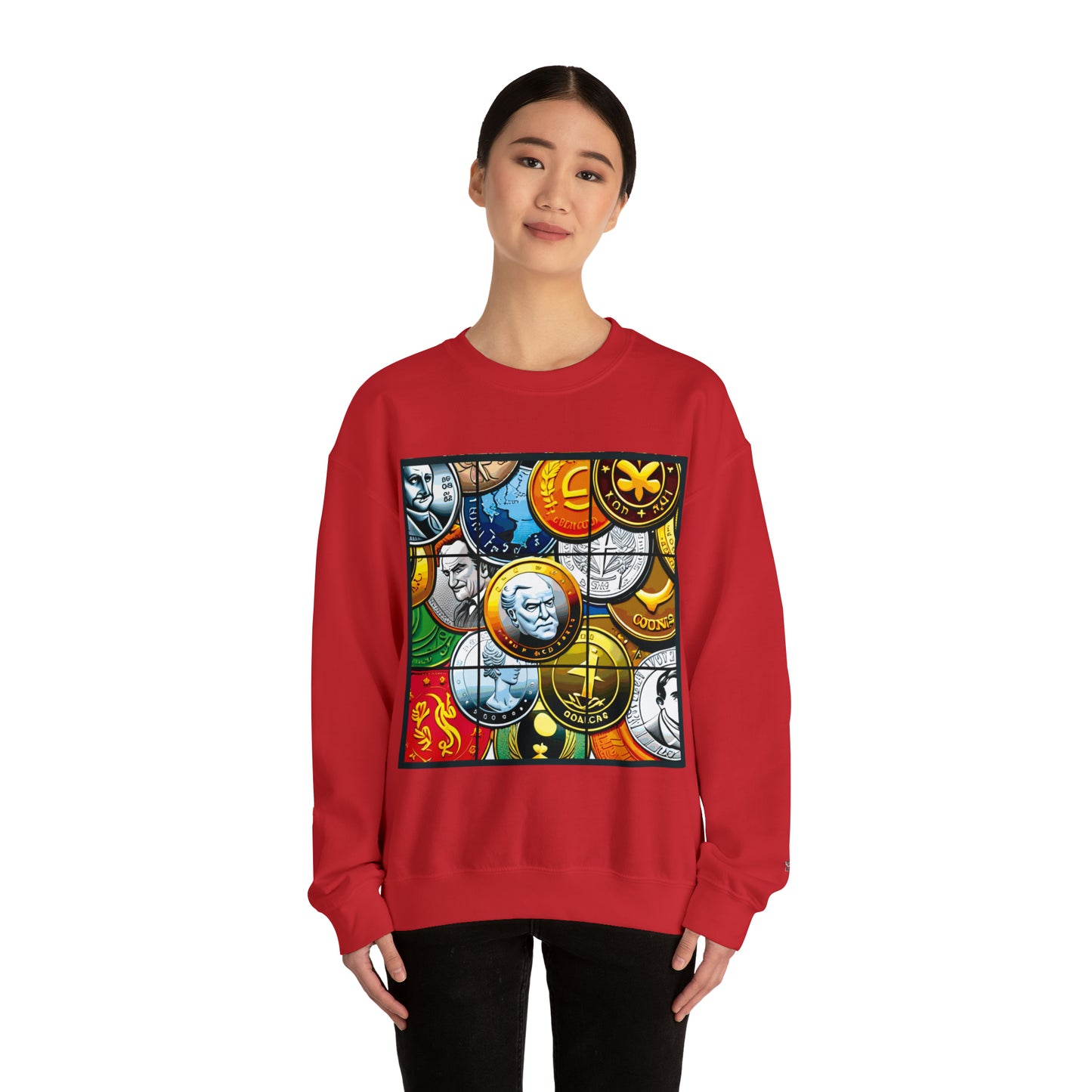 NINE Unisex Heavy Blend™ Crewneck Sweatshirt