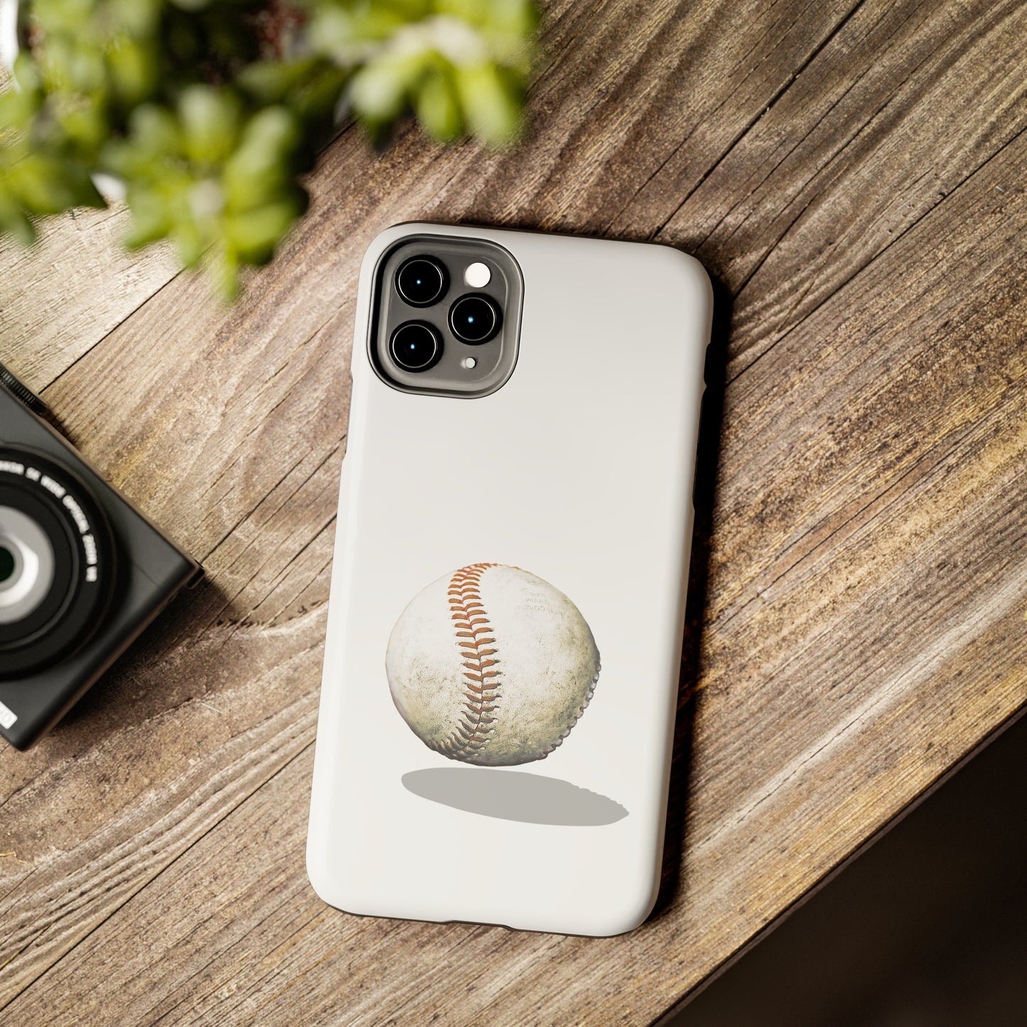 BaseBall-2 Tough iPhone Cases