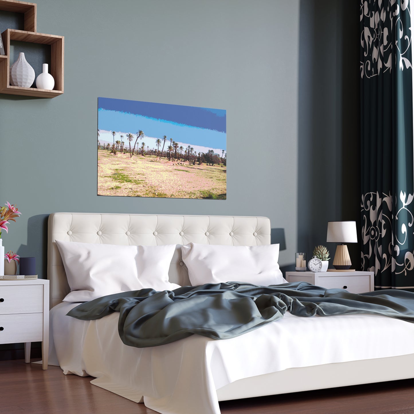 Desert-HP Indoor and Outdoor Silk Posters