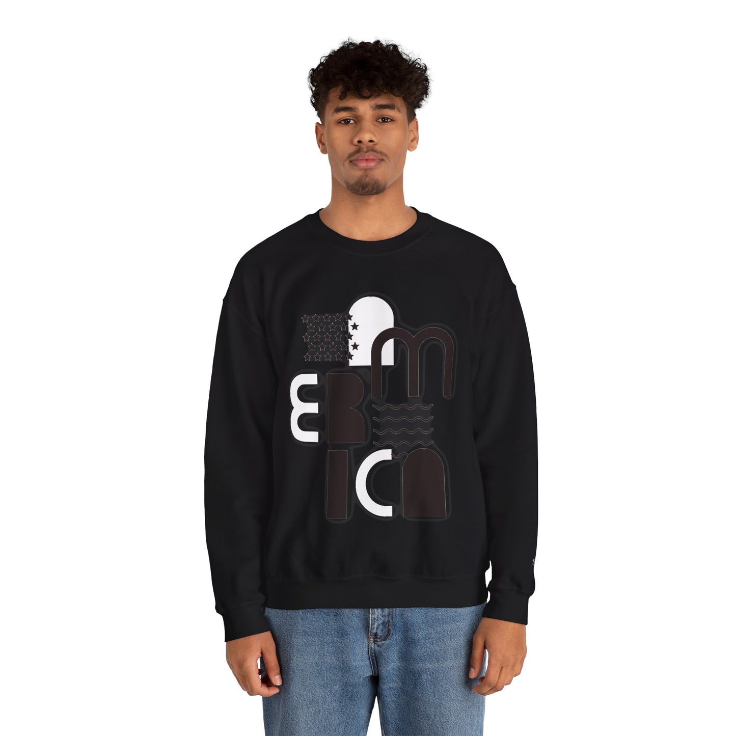 % AMERICA Unisex Heavy Blend™ Crewneck Sweatshirt