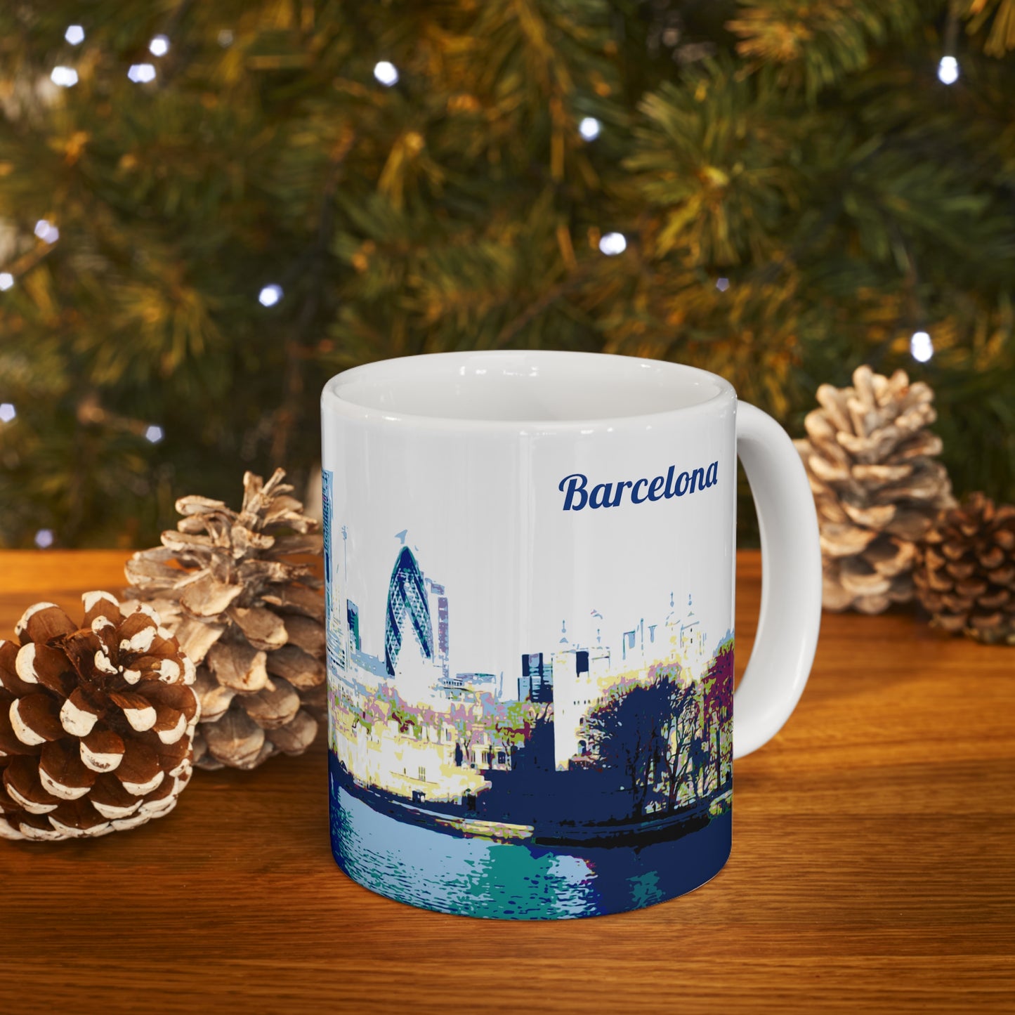 Barcelona-2 Ceramic Mug 11oz