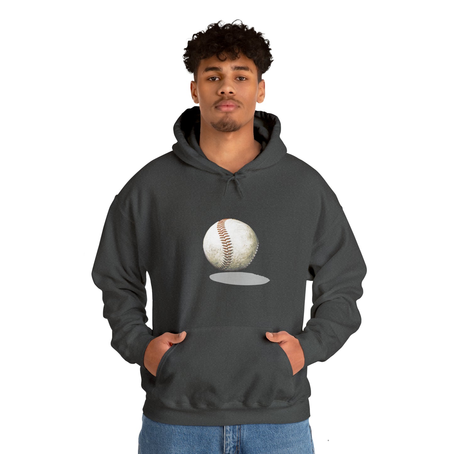 BaseBall-2 Unisex Heavy Blend™ Hooded Sweatshirt