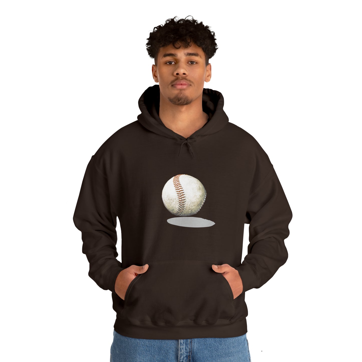 BaseBall-2 Unisex Heavy Blend™ Hooded Sweatshirt