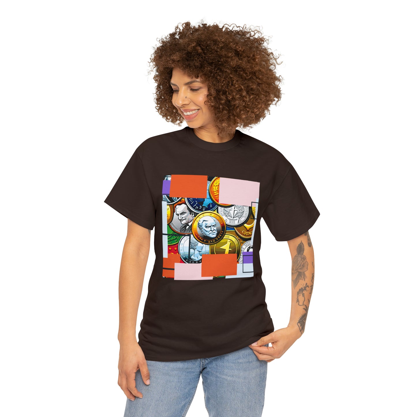 NINE Unisex Heavy Cotton Tee