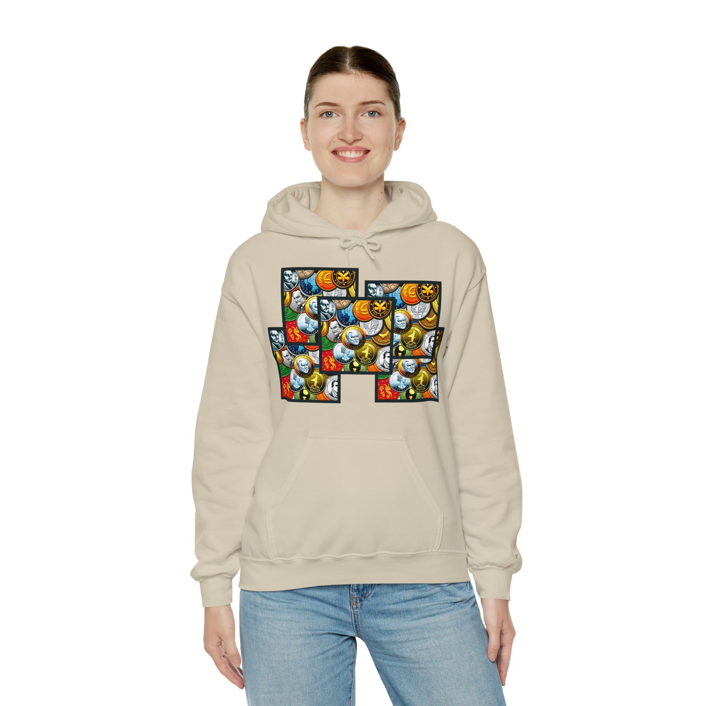 NINE Unisex Heavy Blend™ Hooded Sweatshirt