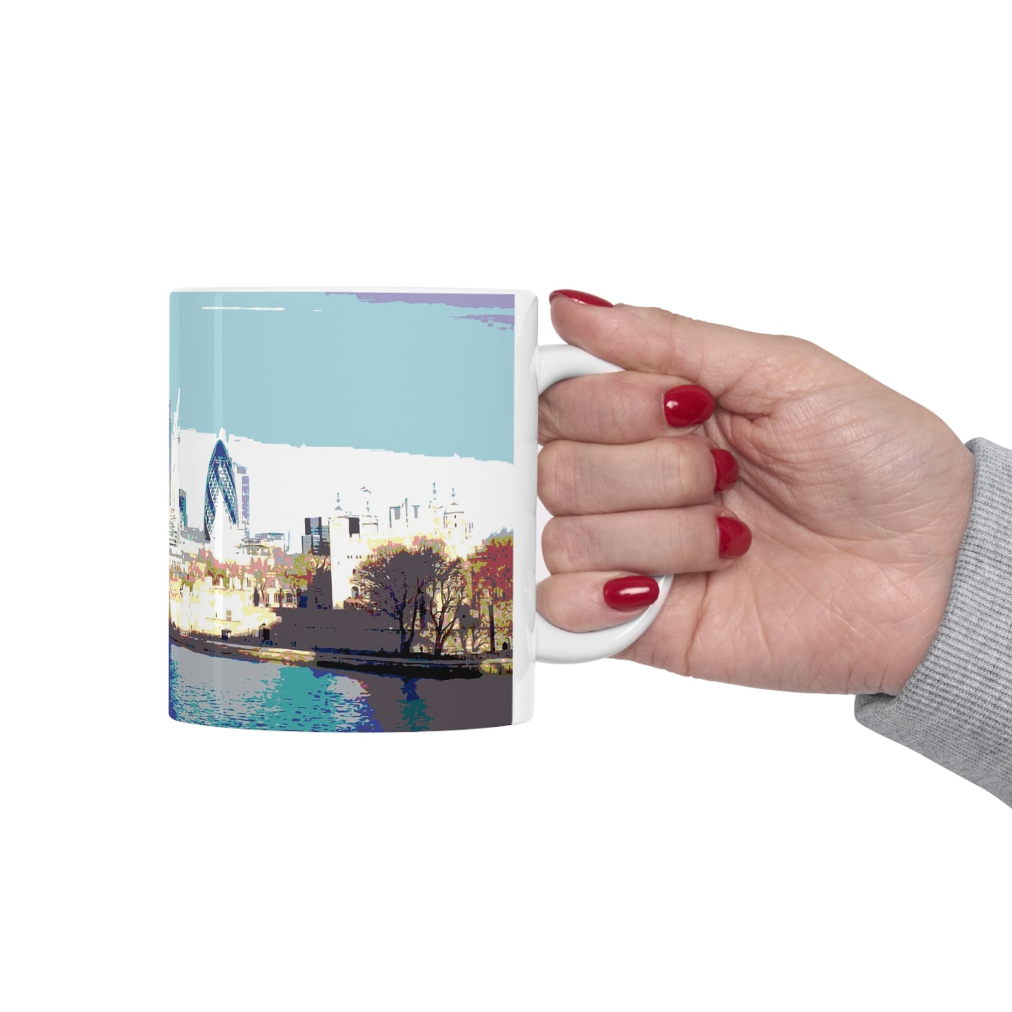 Barcelona Ceramic Mug 11oz