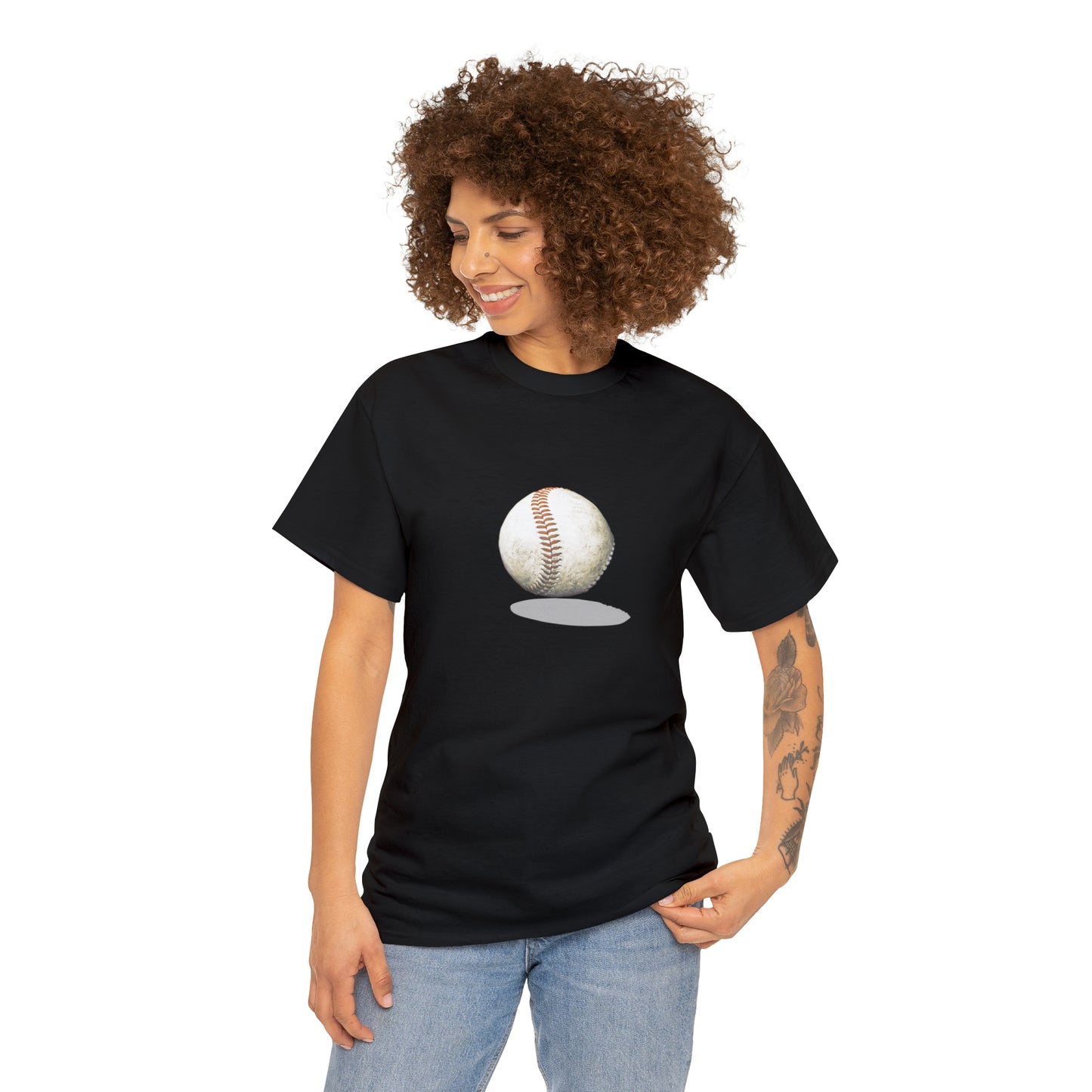 Baseball-2 Unisex Heavy Cotton Tee