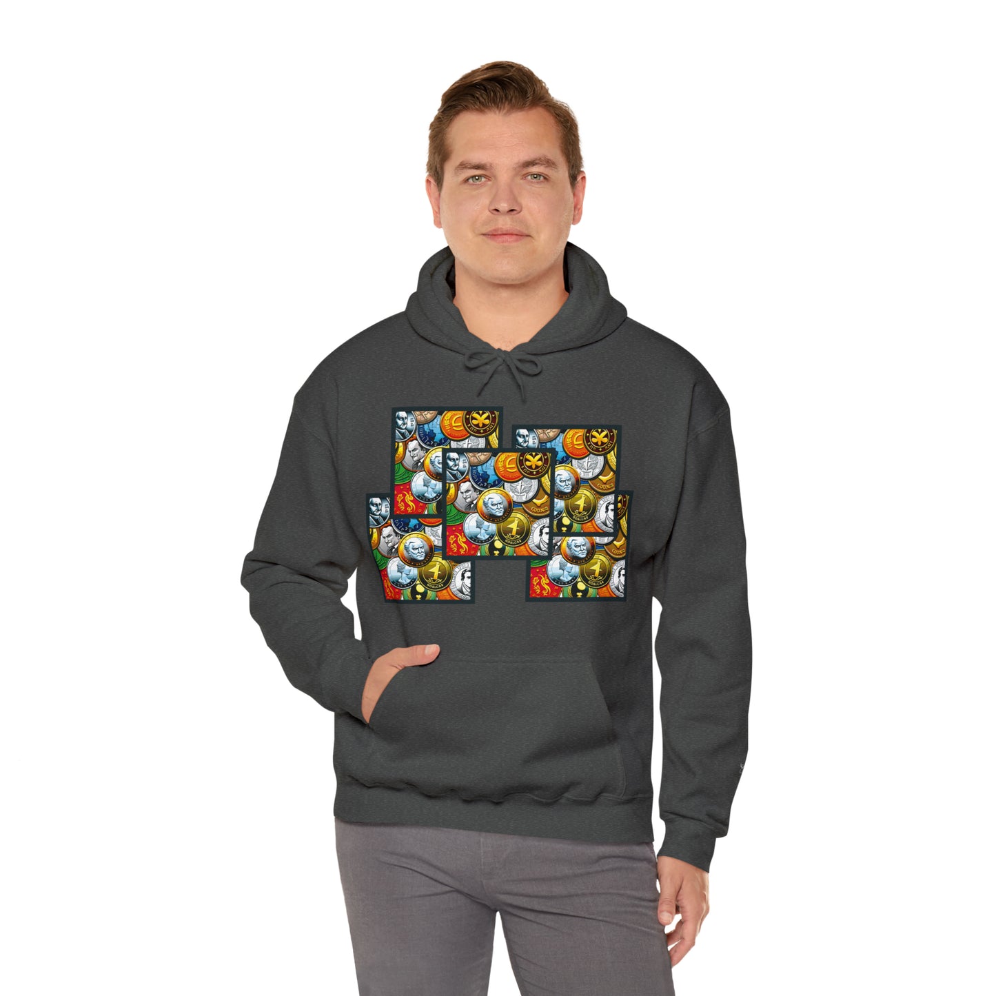 NINE Unisex Heavy Blend™ Hooded Sweatshirt