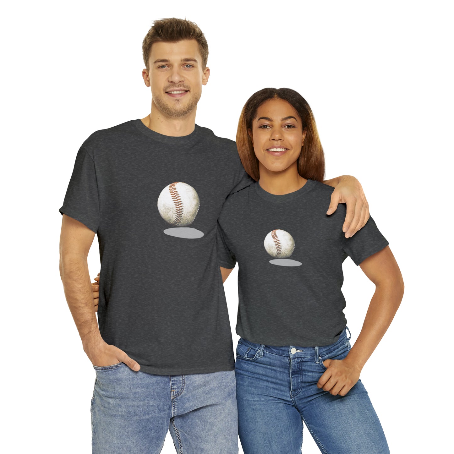 Baseball-2 Unisex Heavy Cotton Tee