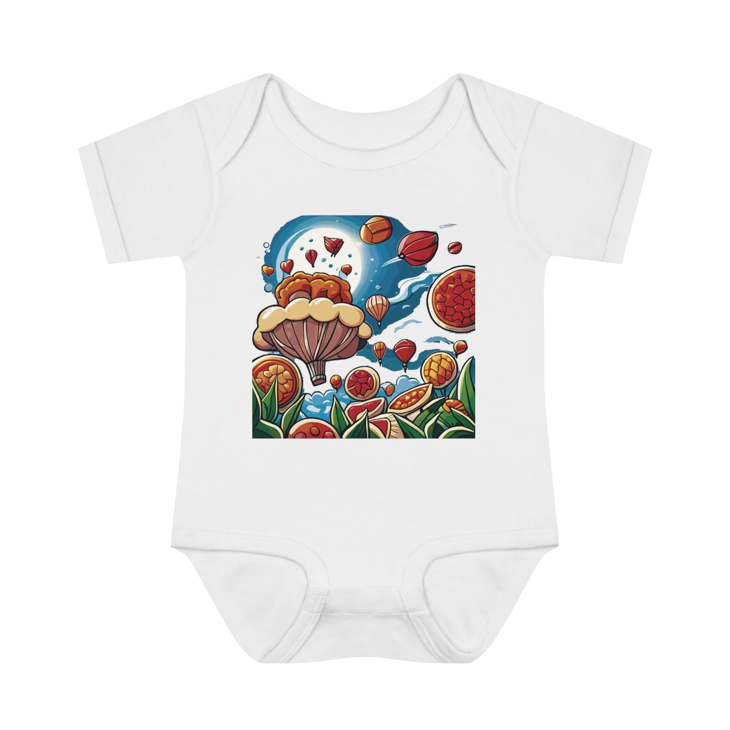 BB-20.1 Infant Baby Rib Bodysuit