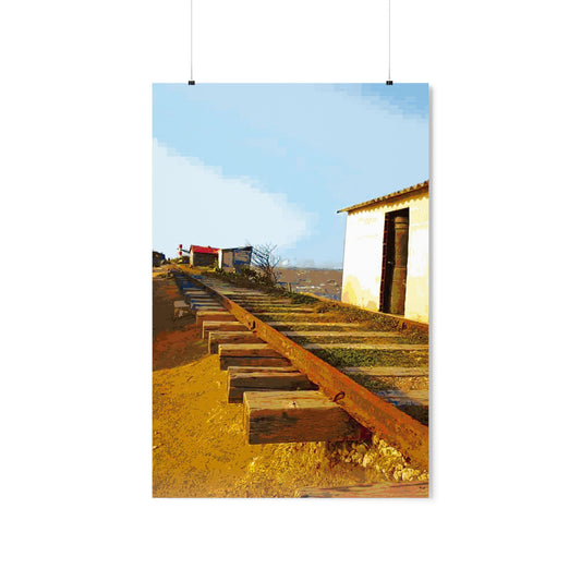 Train Tracks-4 Premium Matte Vertical Posters