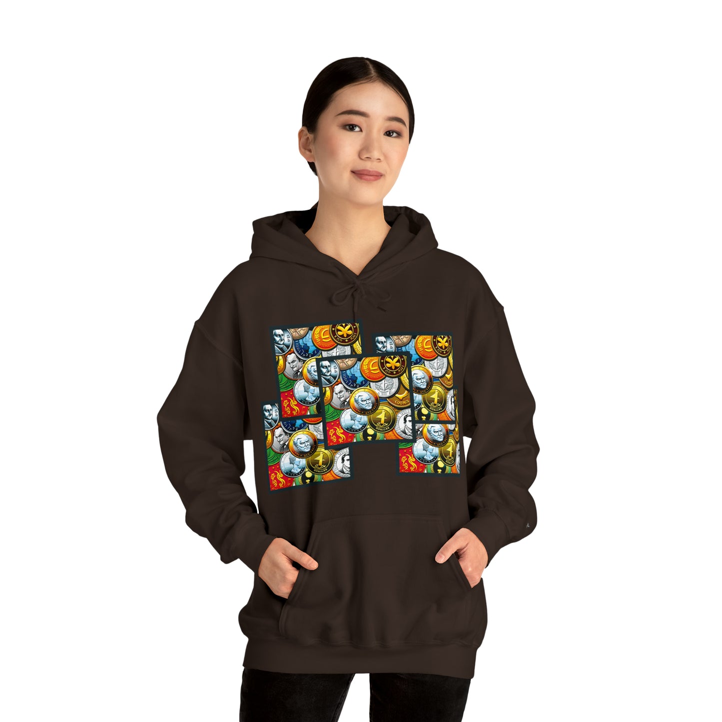 NINE Unisex Heavy Blend™ Hooded Sweatshirt