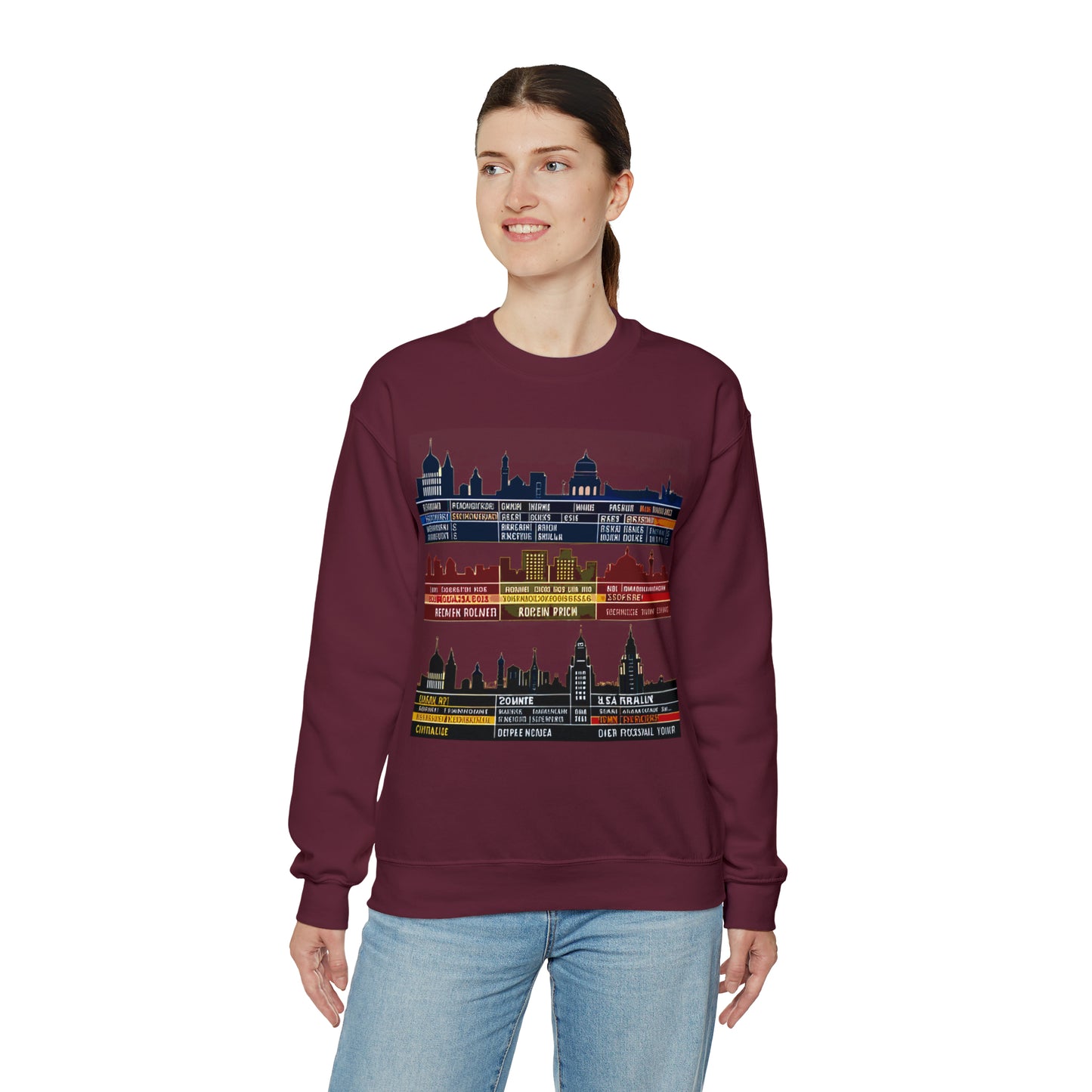 FORTY7 Unisex Heavy Blend™ Crewneck Sweatshirt