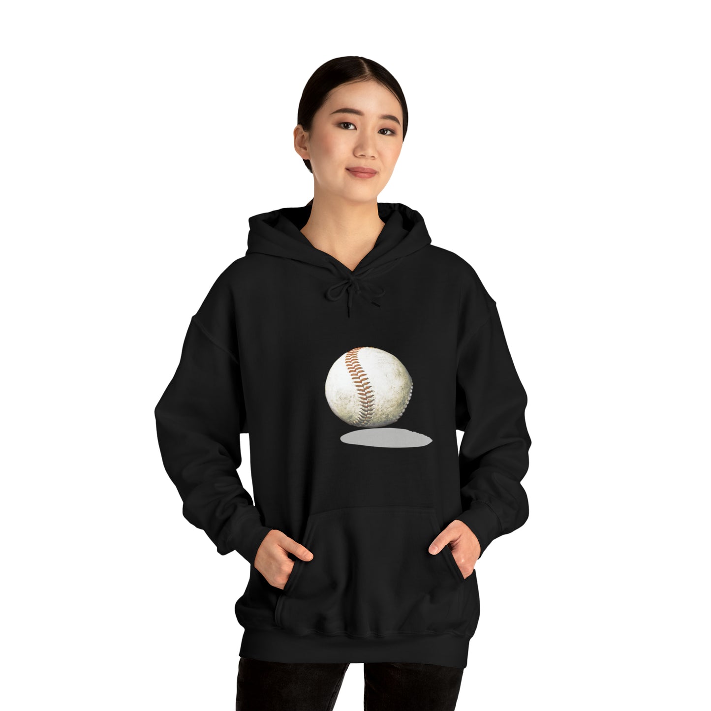 BaseBall-2 Unisex Heavy Blend™ Hooded Sweatshirt