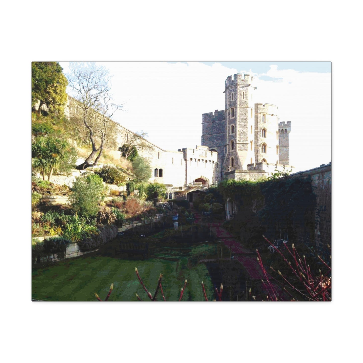 LondonCastle Canvas Gallery Wraps