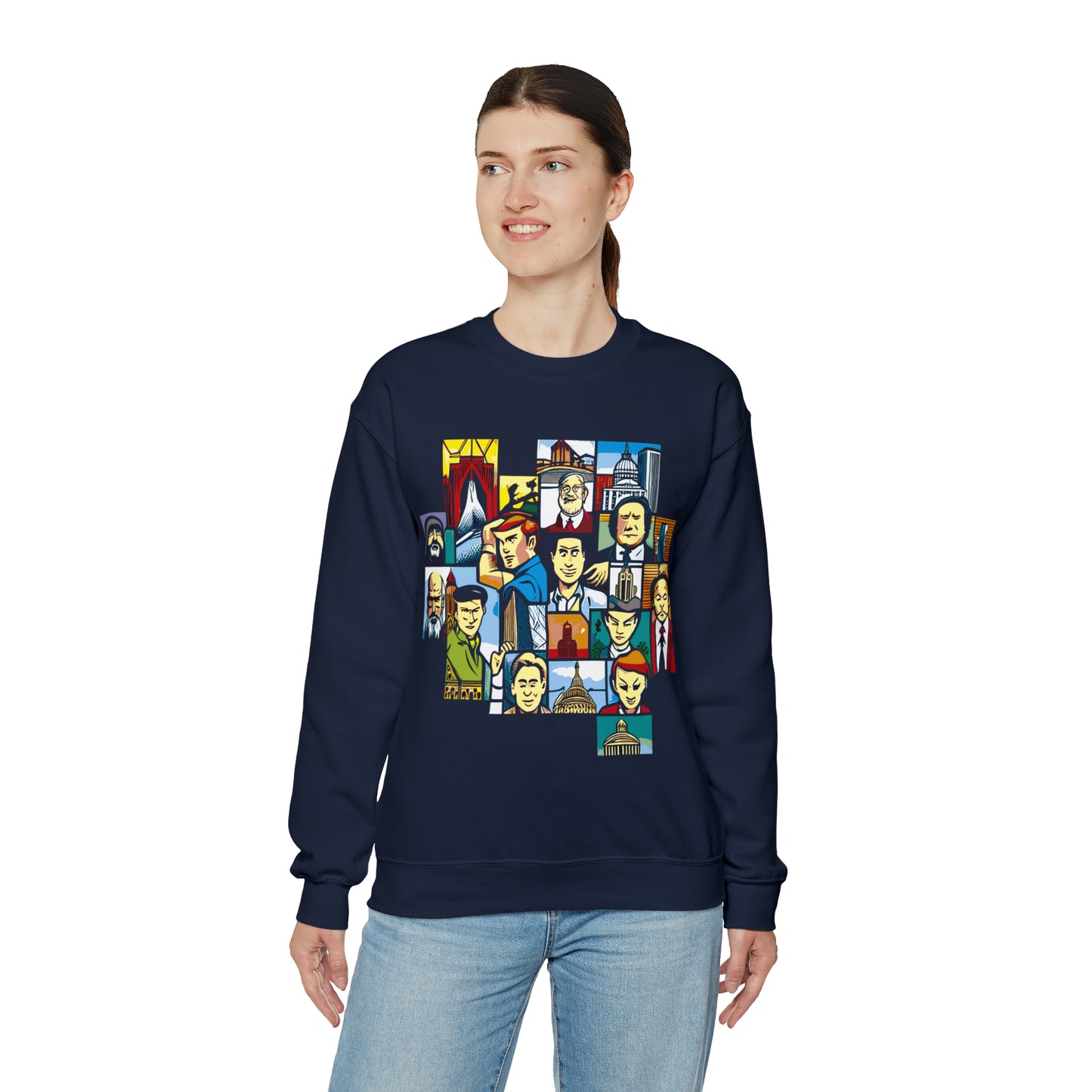 NINETEENp1 Unisex Heavy Blend™ Crewneck Sweatshirt