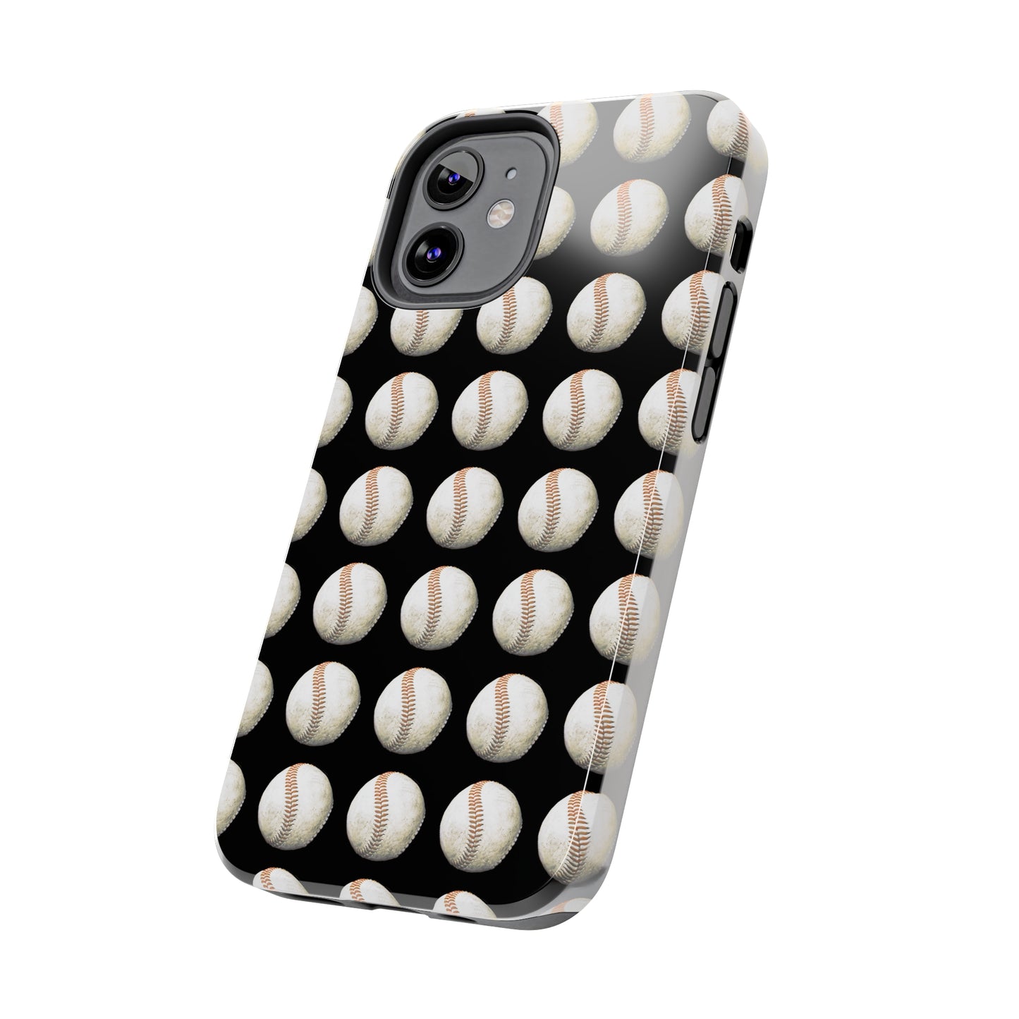 BaseBall-3 Tough iPhone Cases