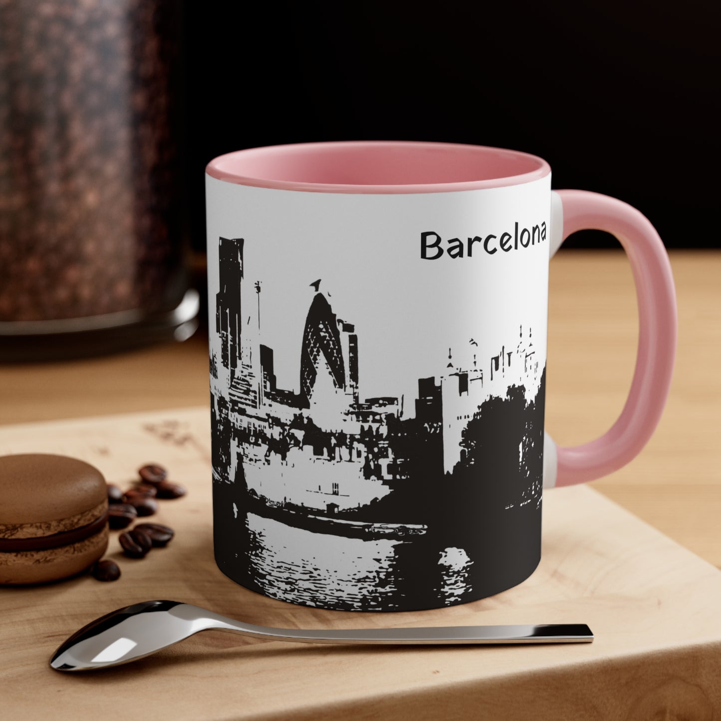 BarcelonaC-2 Accent Coffee Mug, 11oz